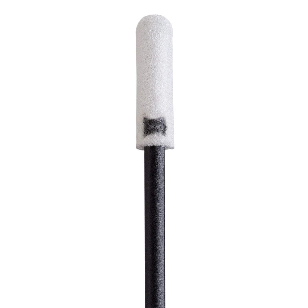 1273 BK - PurSwab 3’’ Mini-tip Foam Swab w/Black Polypropylene Handle