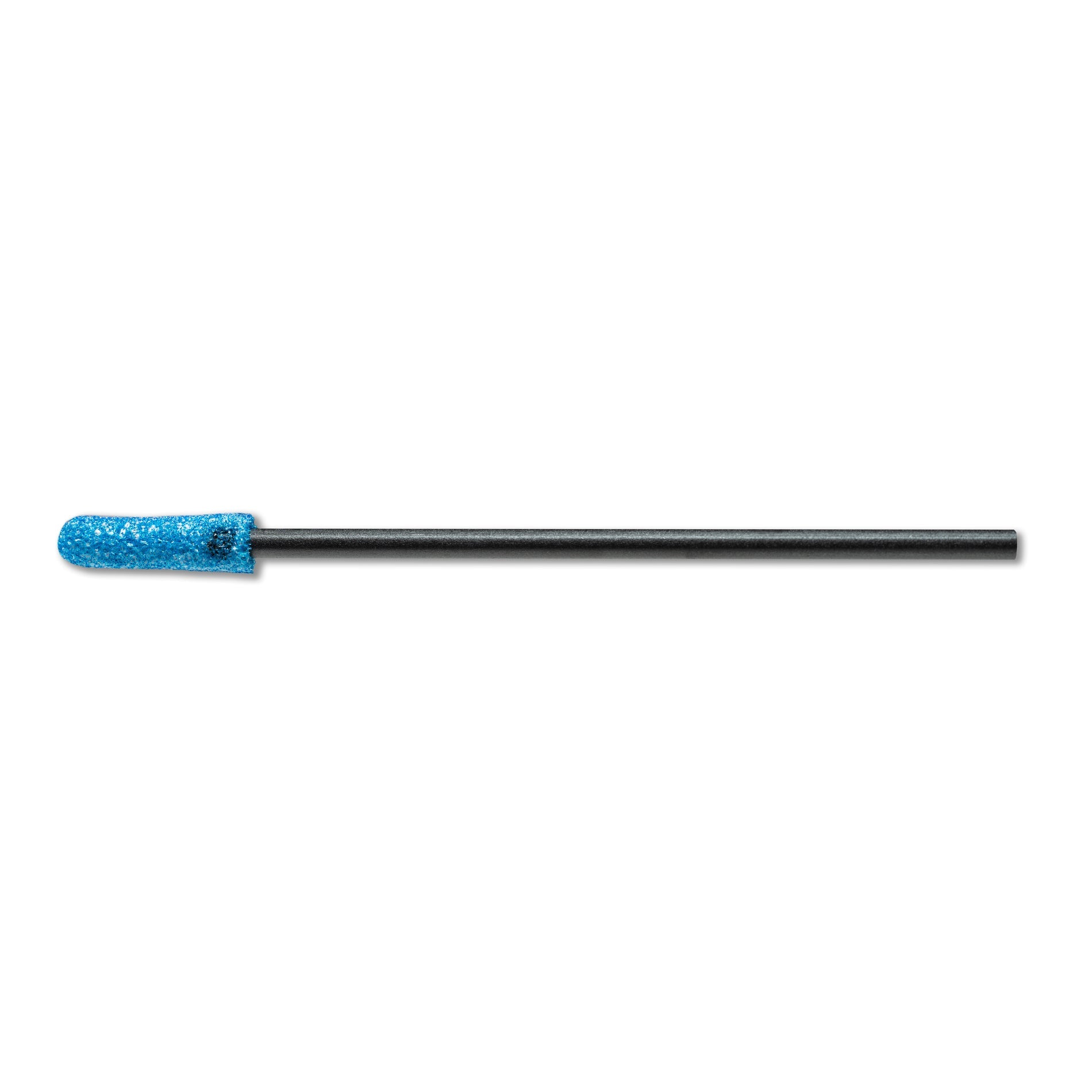1273-PFB BL - PurSwab 3’’ Blue Mini-tip Foam Swab w/Black Polypropylene Handle