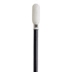 1276 BK - PurSwab 6’’ Spatula Foam Swab w/Black Polypropylene Handle