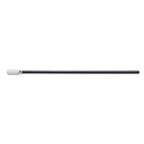 1276 BK - PurSwab 6’’ Spatula Foam Swab w/Black Polypropylene Handle