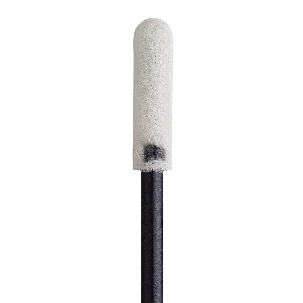 1803-PF - PurSwab 3’’ Flexible Mini-tip Foam Swab w/Black Polypropylene Handle