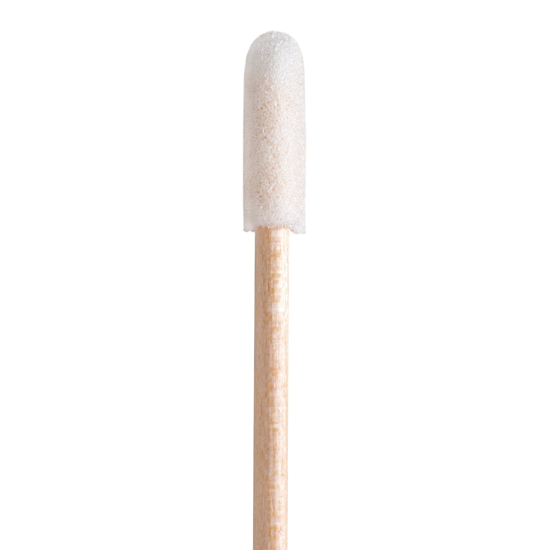 1803-WF - PurSwab 3’’ Mini-tip Foam Swab w/Wooden Handle
