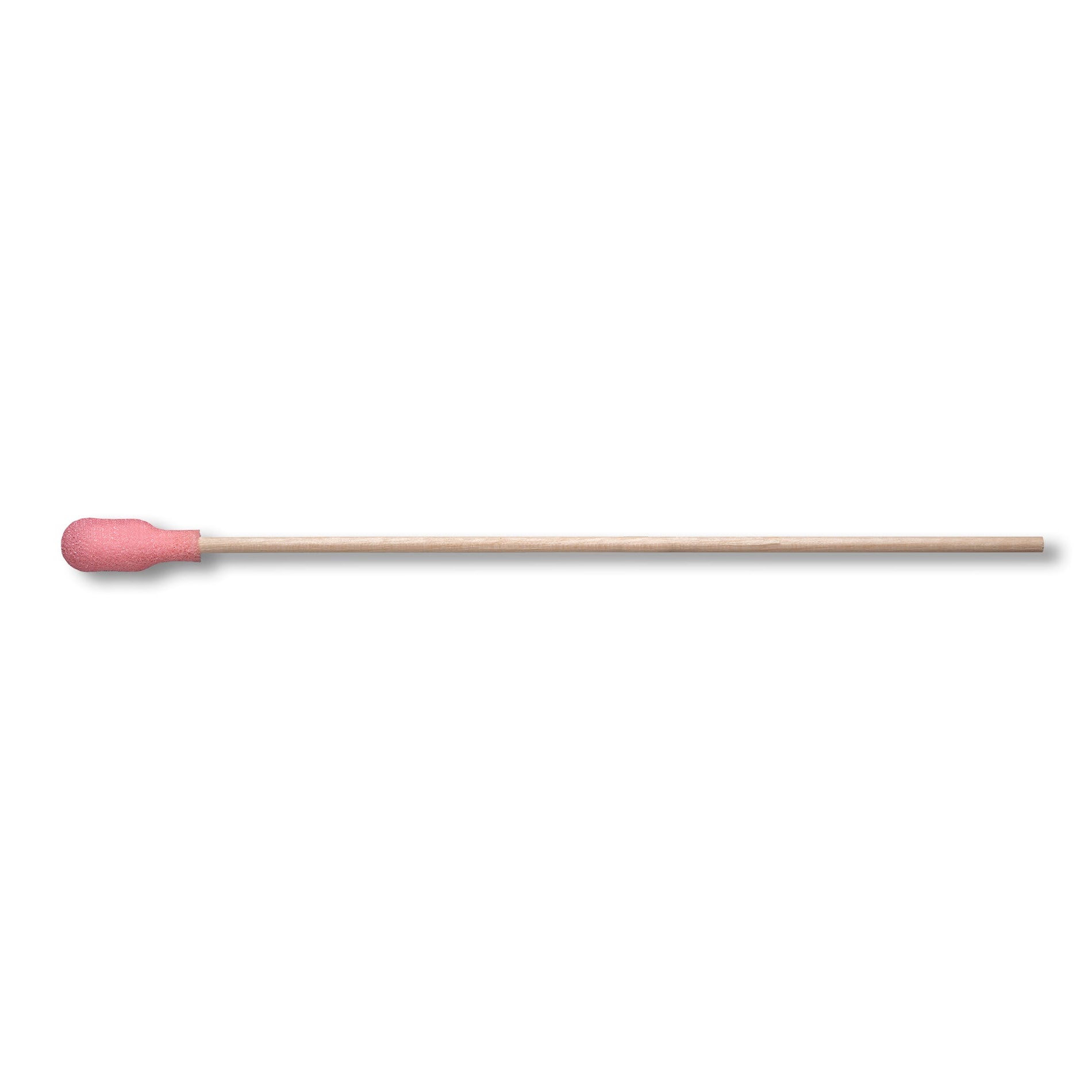 1806-WCF AS - PurSwab 6’’ Large Anti-Static Foam over Cotton Swab w/Wooden Handle