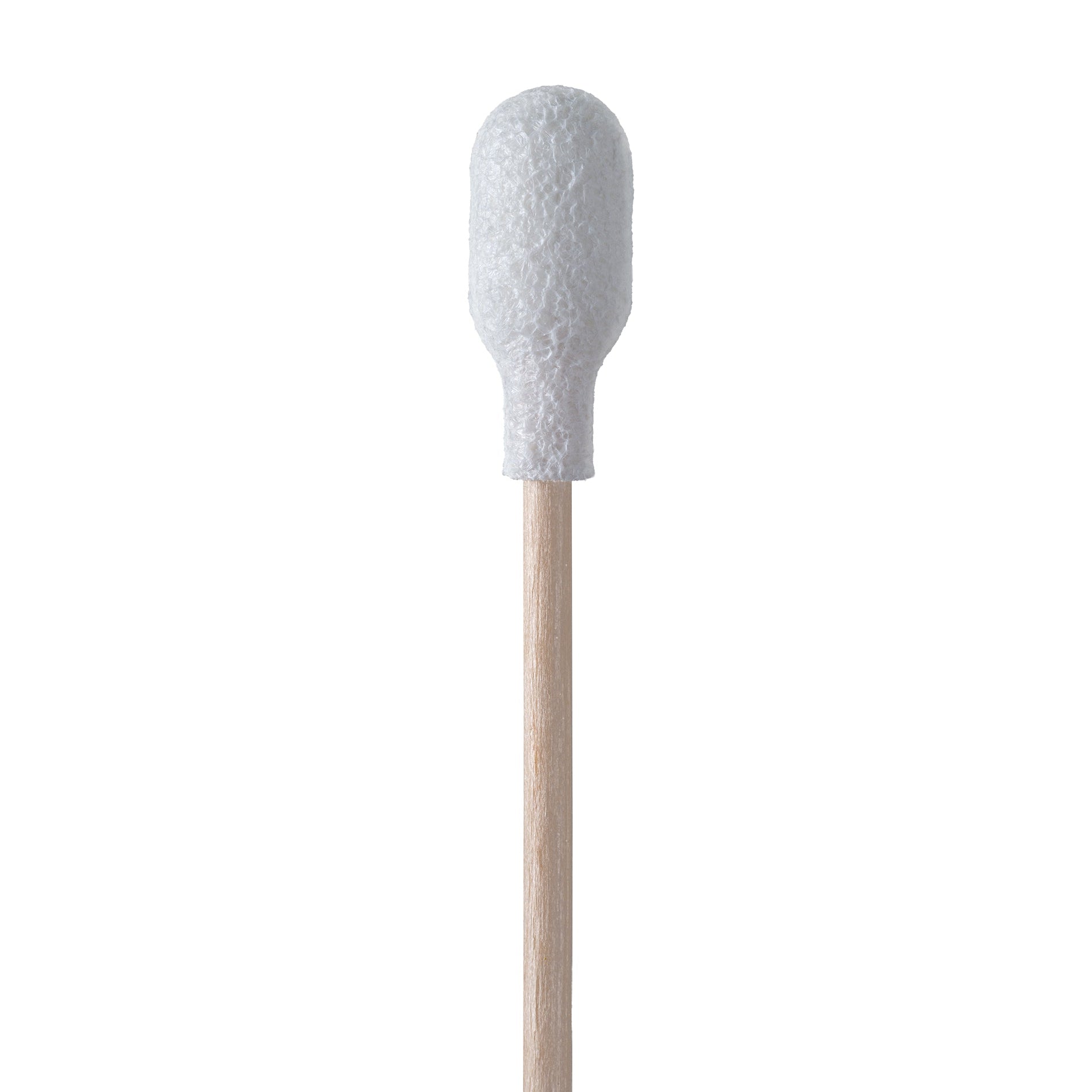 1806-WCF CR - PurSwab 6’’ Standard Chemical Resistant Foam over Cotton Swab w/Wooden Handle