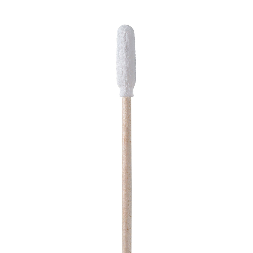 1806-WF CR - PurSwab 6’’ Standard Chemical Resistant Foam Swab w/Wooden Handle