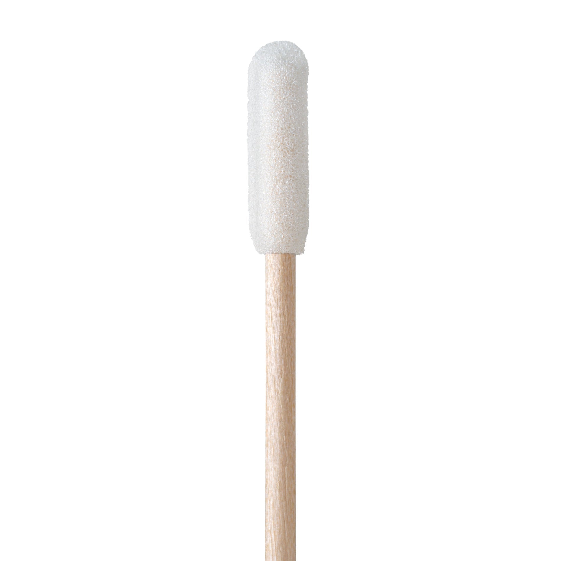 1806-WFB - PurSwab 6’’ Standard Foam Swab w/Wooden Handle Bulk