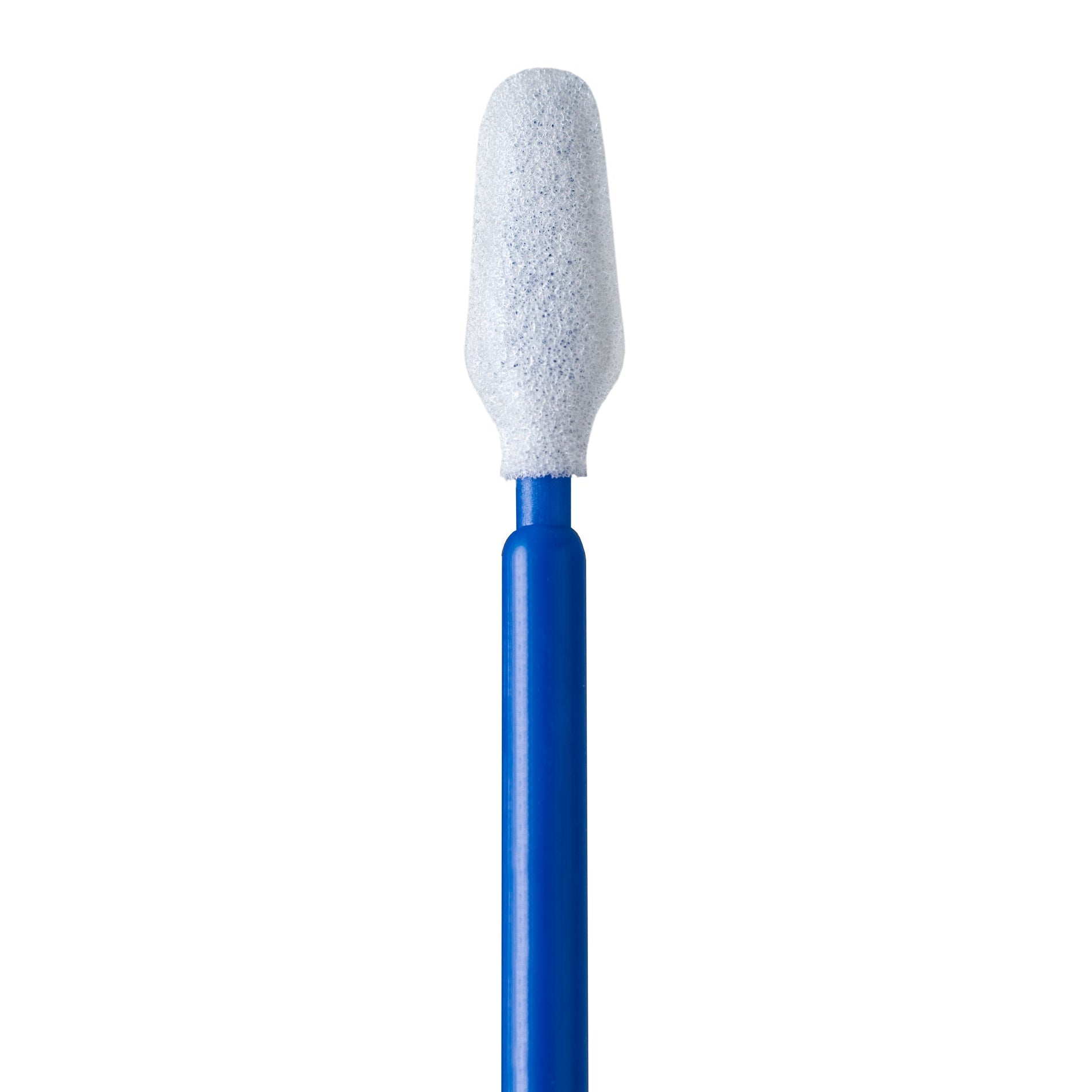 PurSwab 6" Spatula Foam Swab w/Blue Polypropylene Handle, Tip