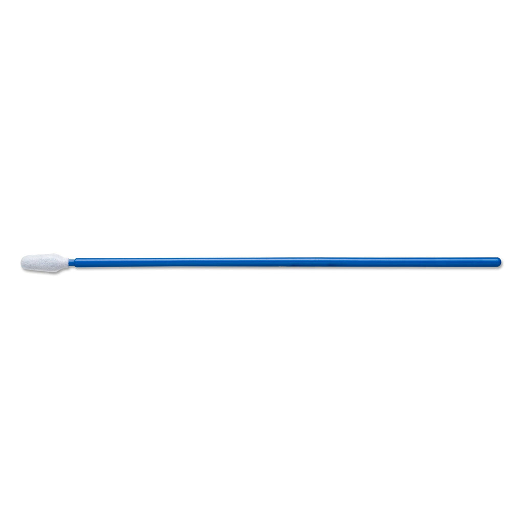 PurSwab 6" Spatula Foam Swab w/Blue Polypropylene Handle
