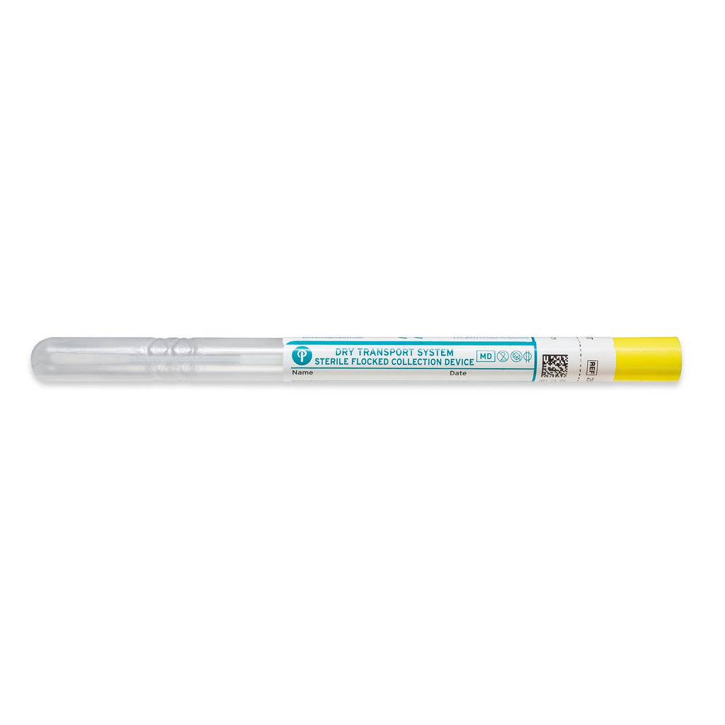 25-3316-H EMB 100 BT - HydraFlock 6’’ Sterile Mini-tip Flock Swab w/ Plastic Handle & Tube