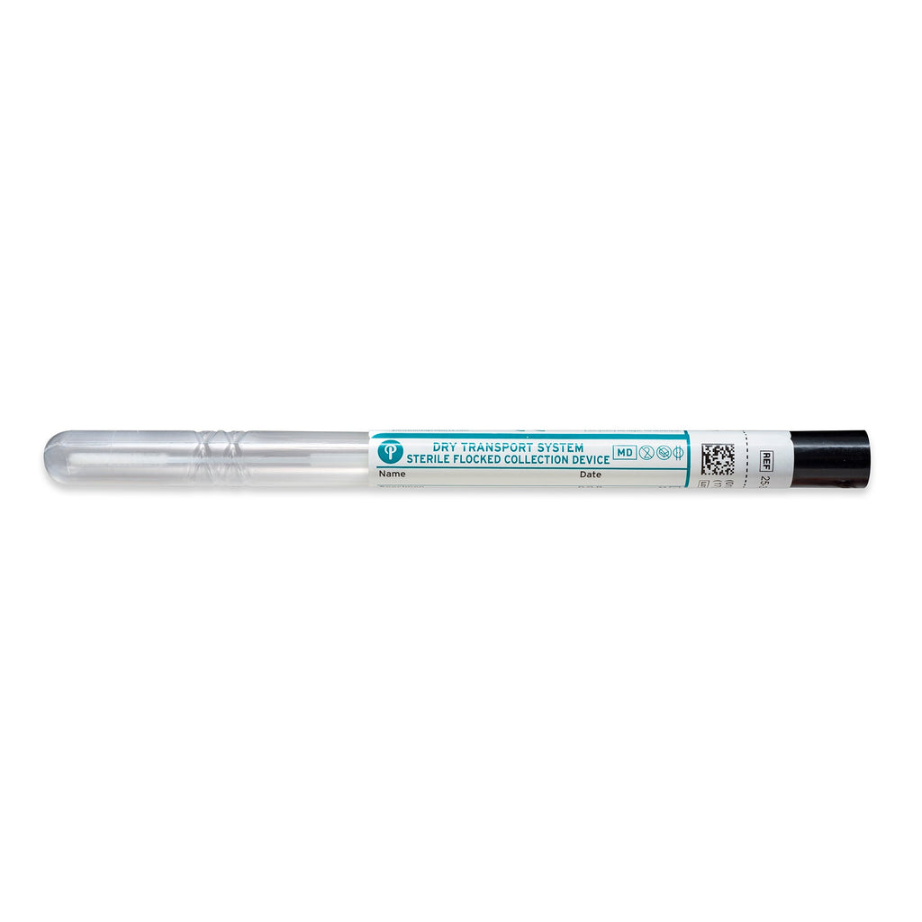 25-3316-U BT - PurFlock Ultra 6’’ Sterile Mini-tip Flock Swab w/Plastic Handle & Dry Transport Tube
