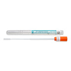 25-3317-H BT - HydraFlock 6’’ Sterile Ultrafine Flock Swab w/ Plastic Handle (100mm breakpoint) & Dry Transport Tube