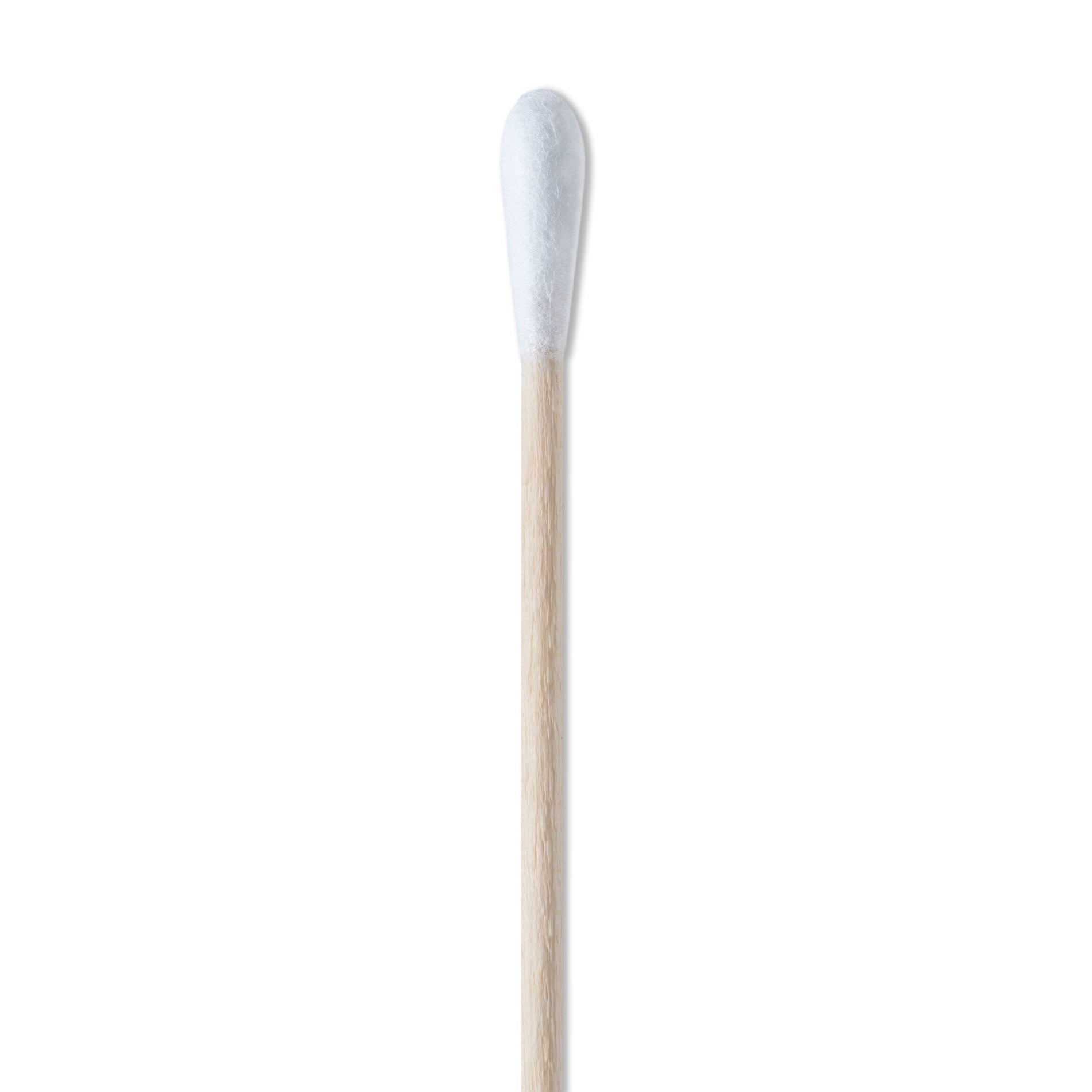 Hospital 6" Sterile Standard Cotton Swab w/Wooden Handle, Tip