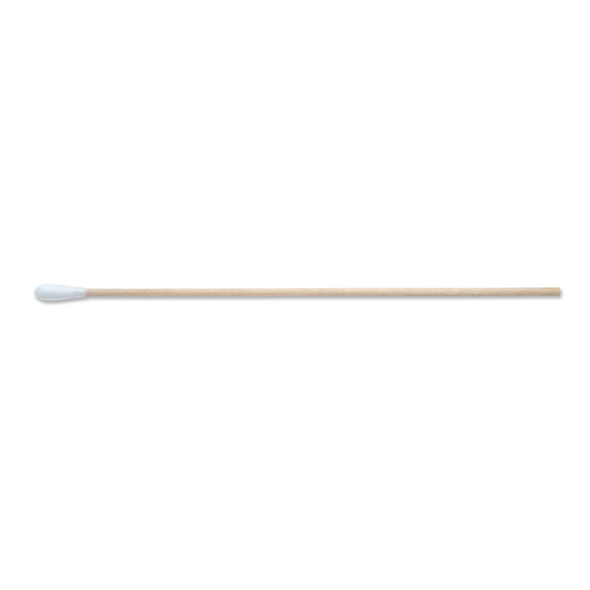 Hospital 6" Sterile Standard Cotton Swab w/Wooden Handle