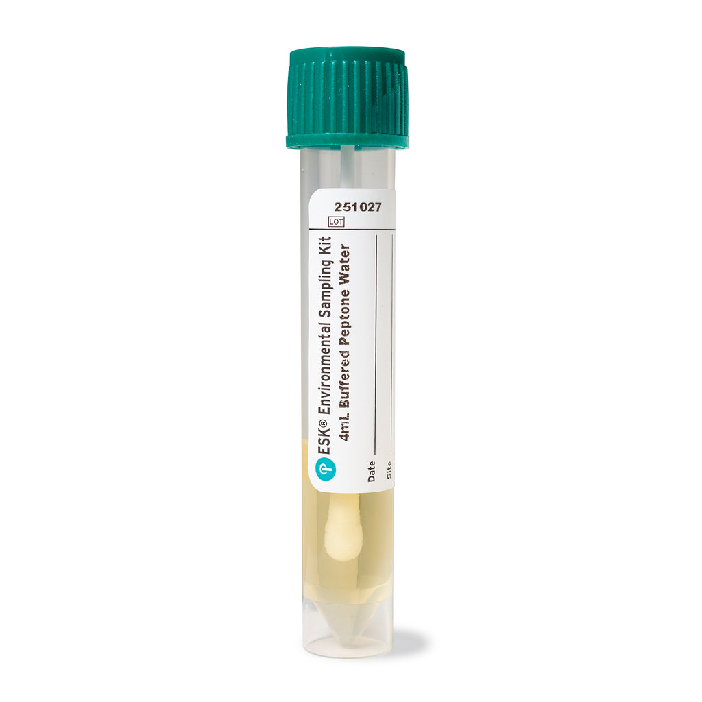 Puritan ESK Sampling Kit - 4" Sterile Polyester Swab & 4ml Buffered Peptone Water