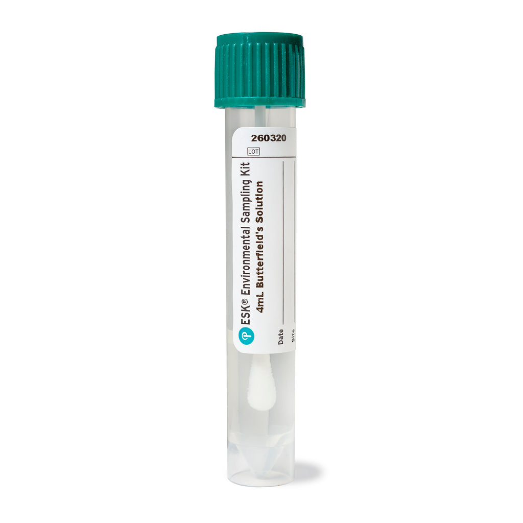Puritan ESK Sampling Kit - 4" Sterile Polyester Swab & 4ml Butterfield's Solution