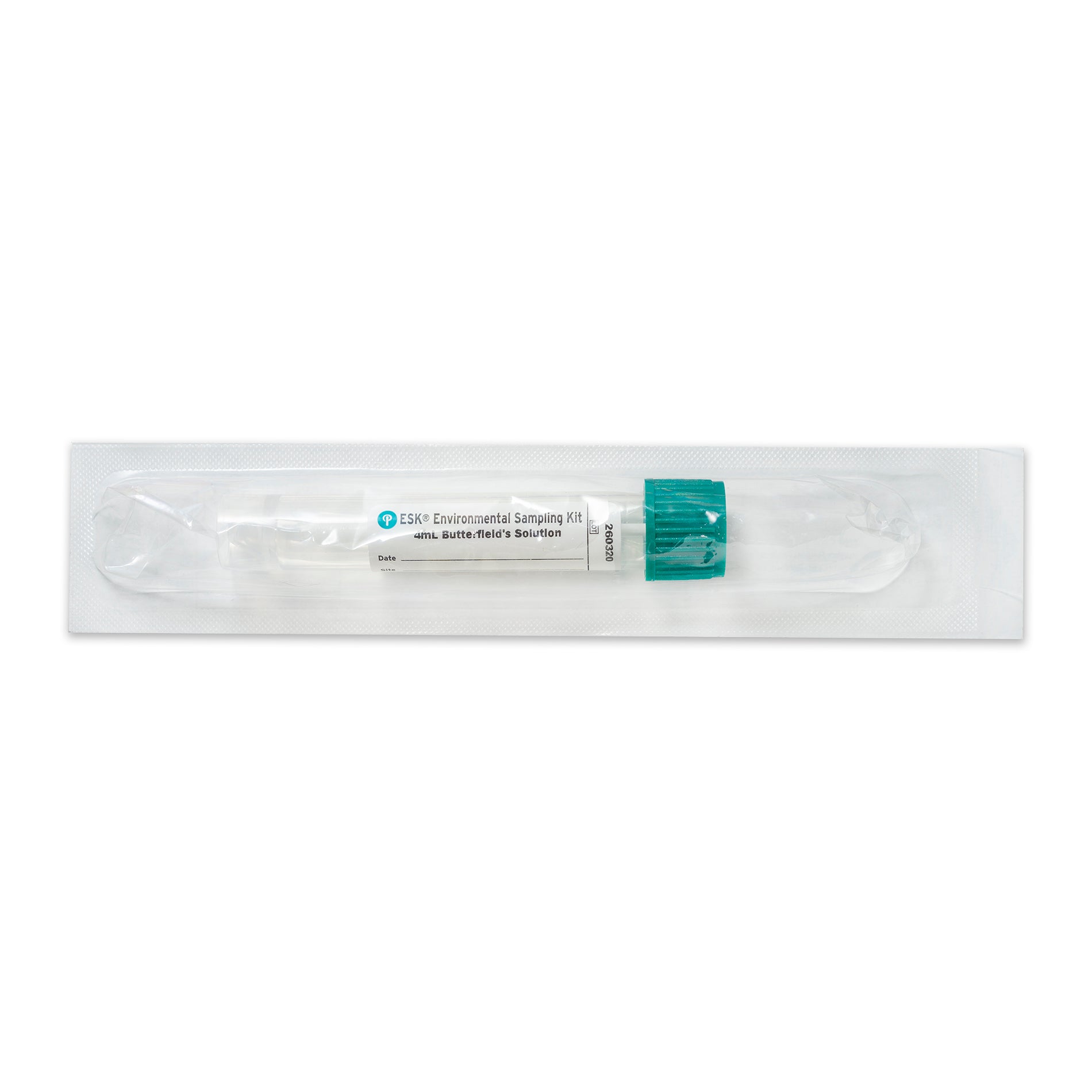 Puritan ESK Sampling Kit - 4" Sterile Polyester Swab & 4ml Butterfield's Solution