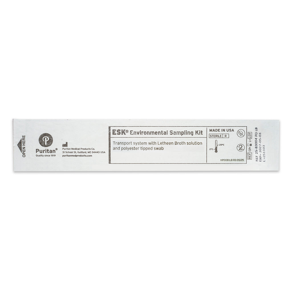 Puritan ESK Sampling Kit - 4" Sterile Polyester Swab & 4ml Letheen Broth