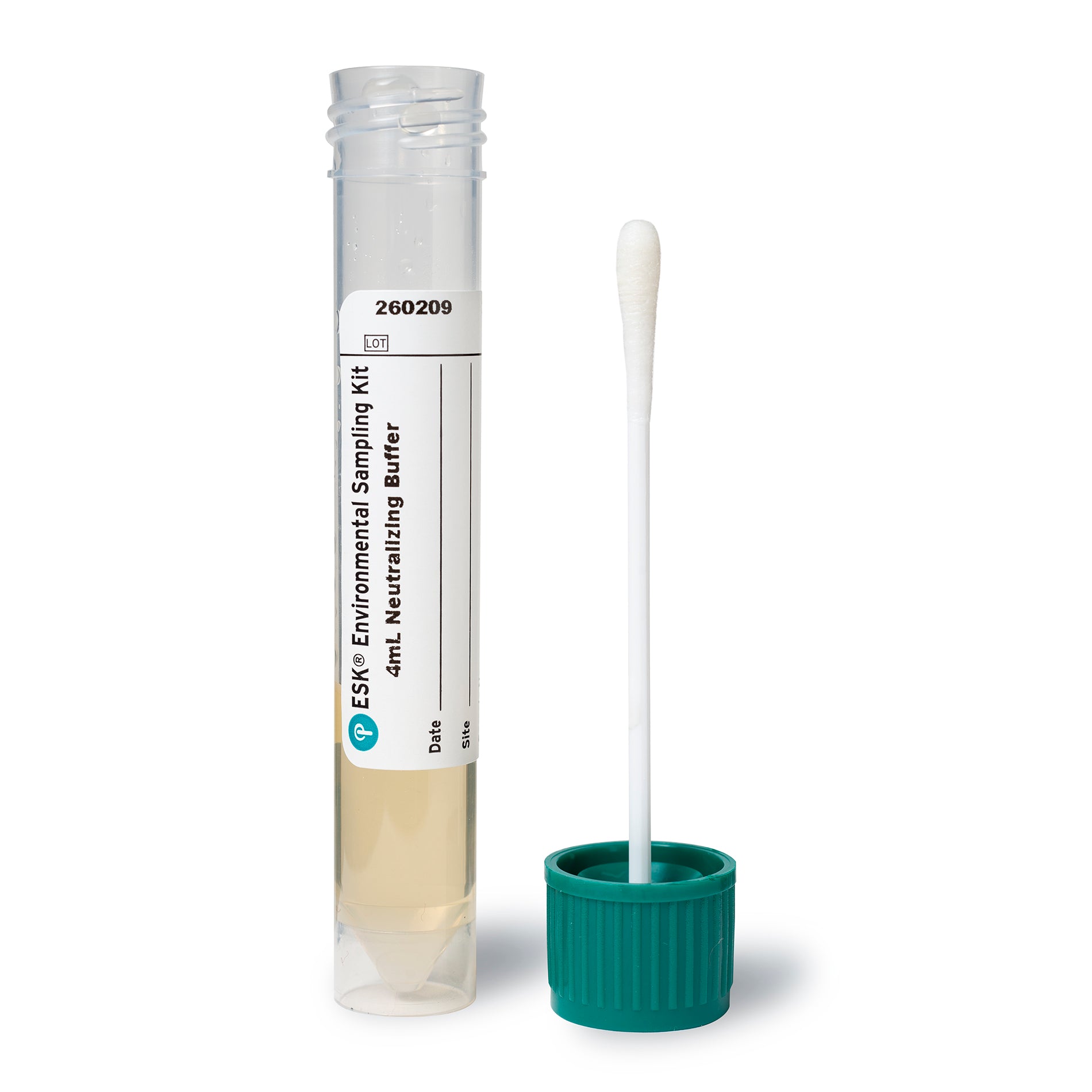 Puritan ESK Sampling Kit - 4" Sterile Polyester Swab & 4ml Neutralizing Buffer