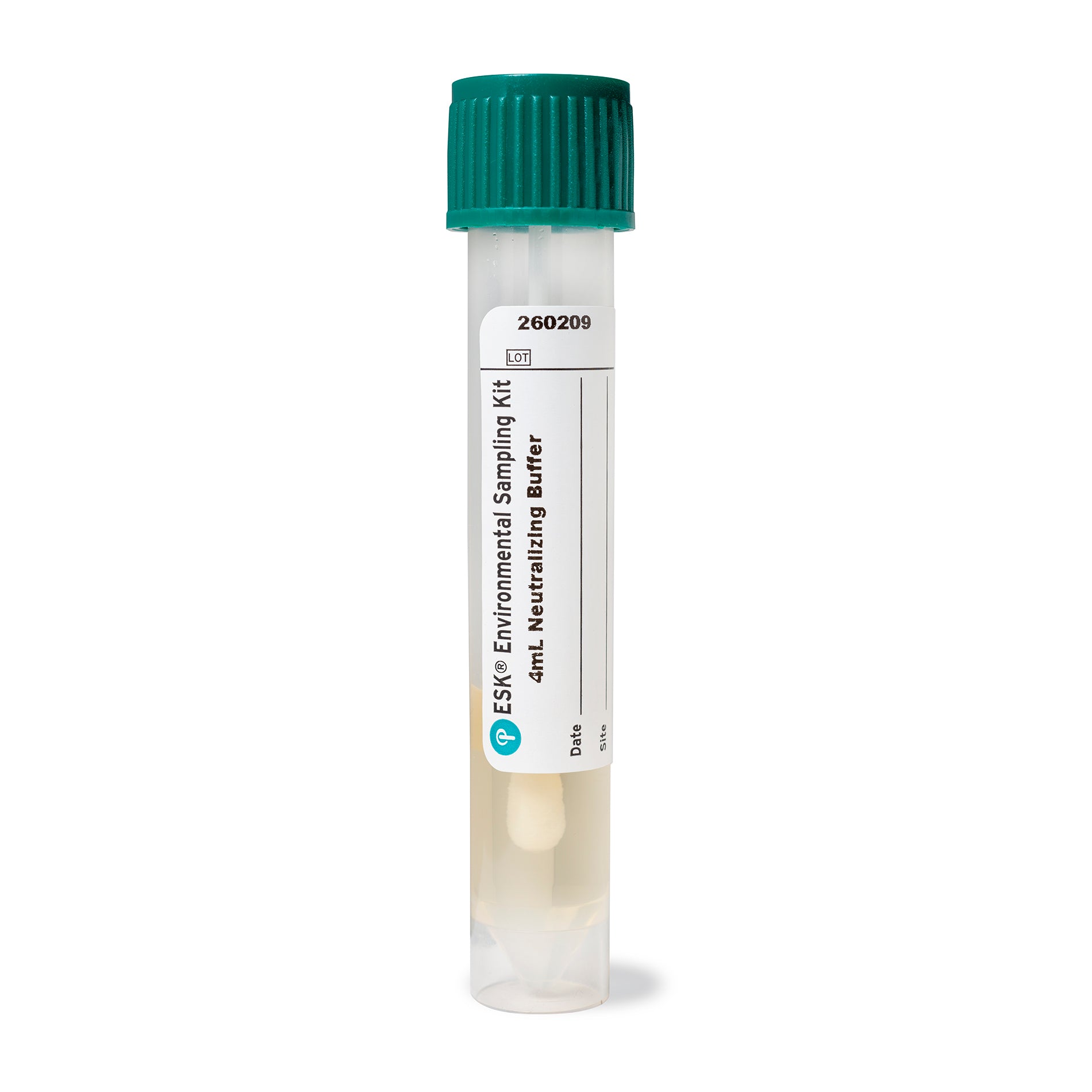 Puritan ESK Sampling Kit - 4" Sterile Polyester Swab & 4ml Neutralizing Buffer