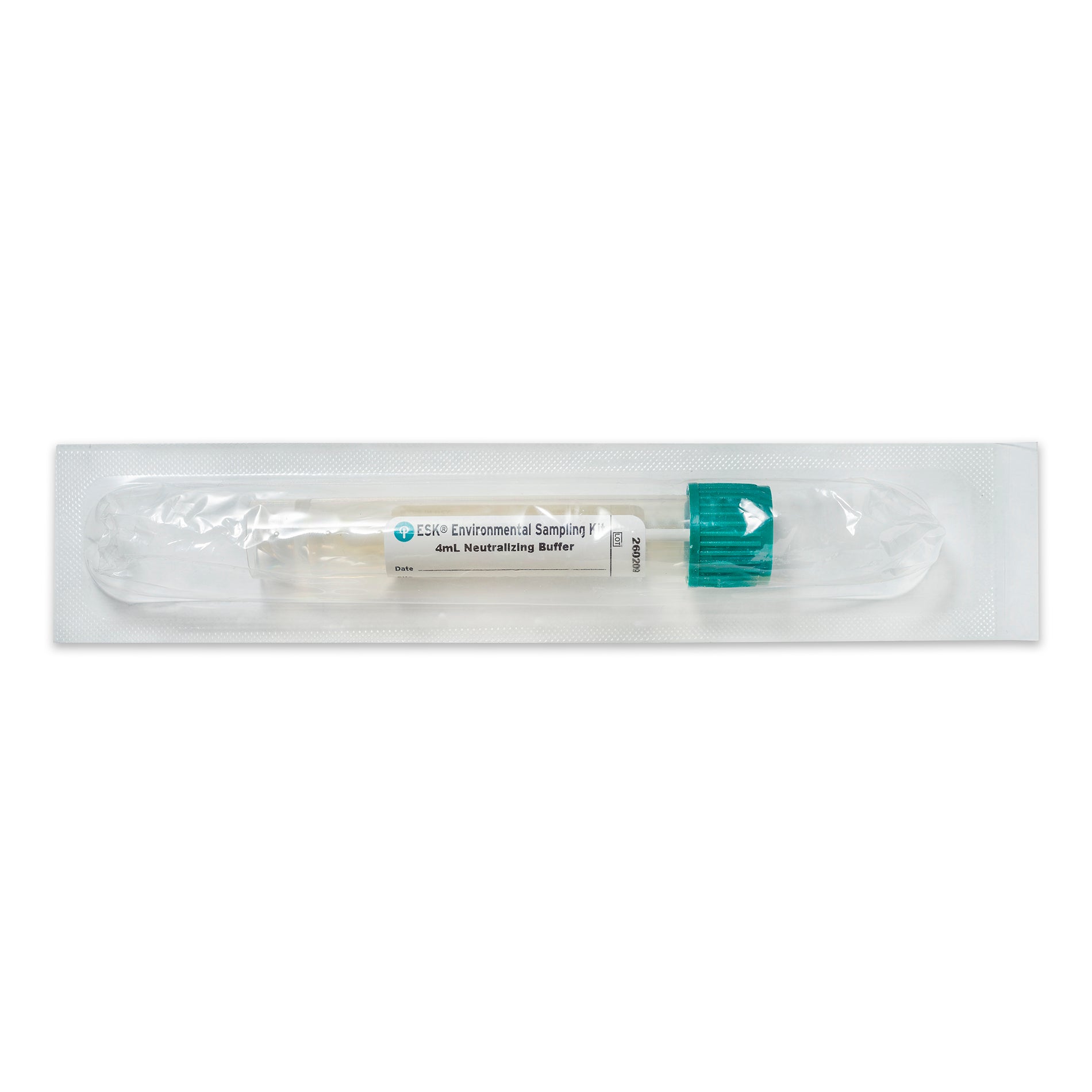 Puritan ESK Sampling Kit - 4" Sterile Polyester Swab & 4ml Neutralizing Buffer