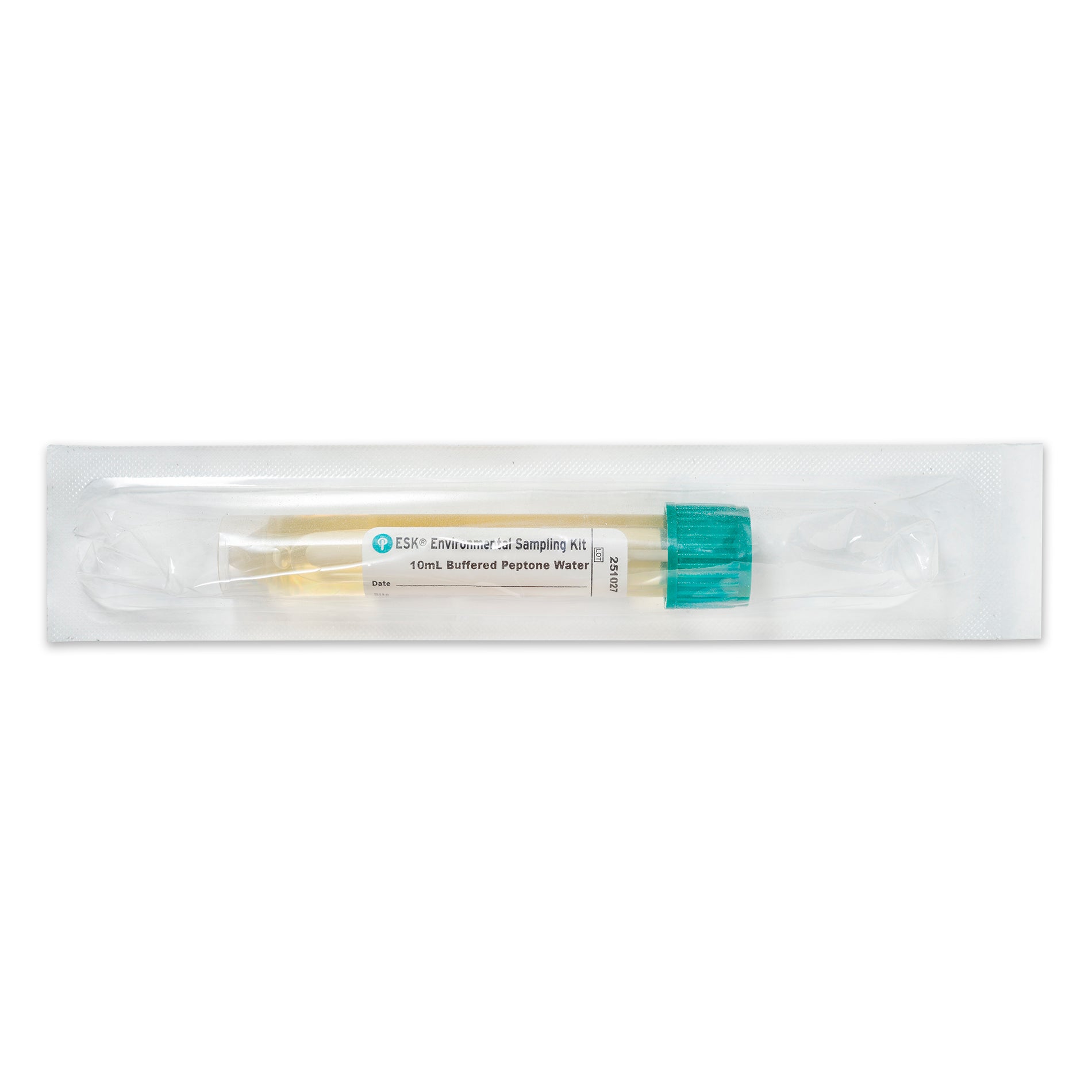 Puritan ESK Sampling Kit - 4" Sterile Polyester Swab & 10ml Buffered Peptone Water