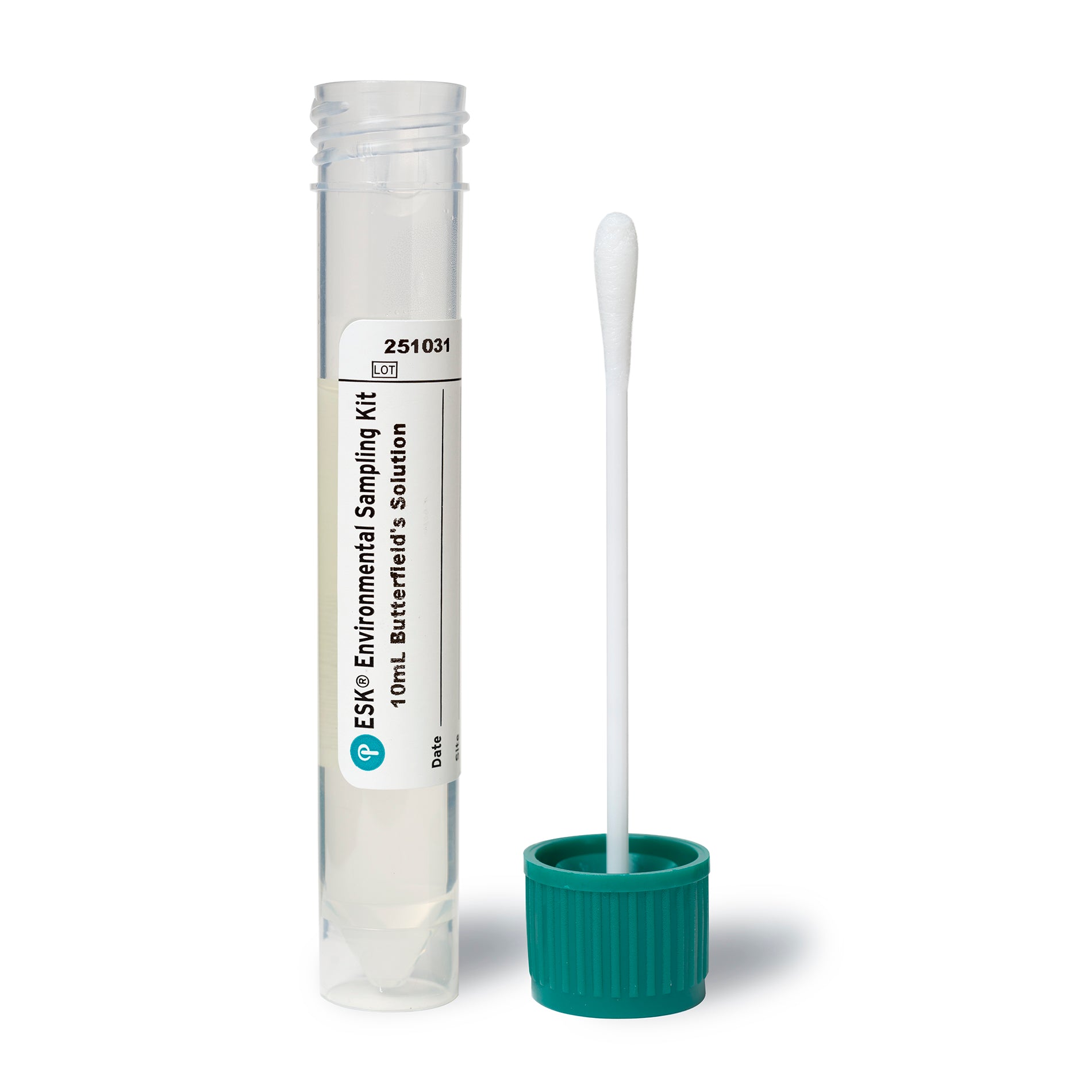 Puritan ESK Sampling Kit - 4" Sterile Polyester Swab & 10ml Butterfield's Solution