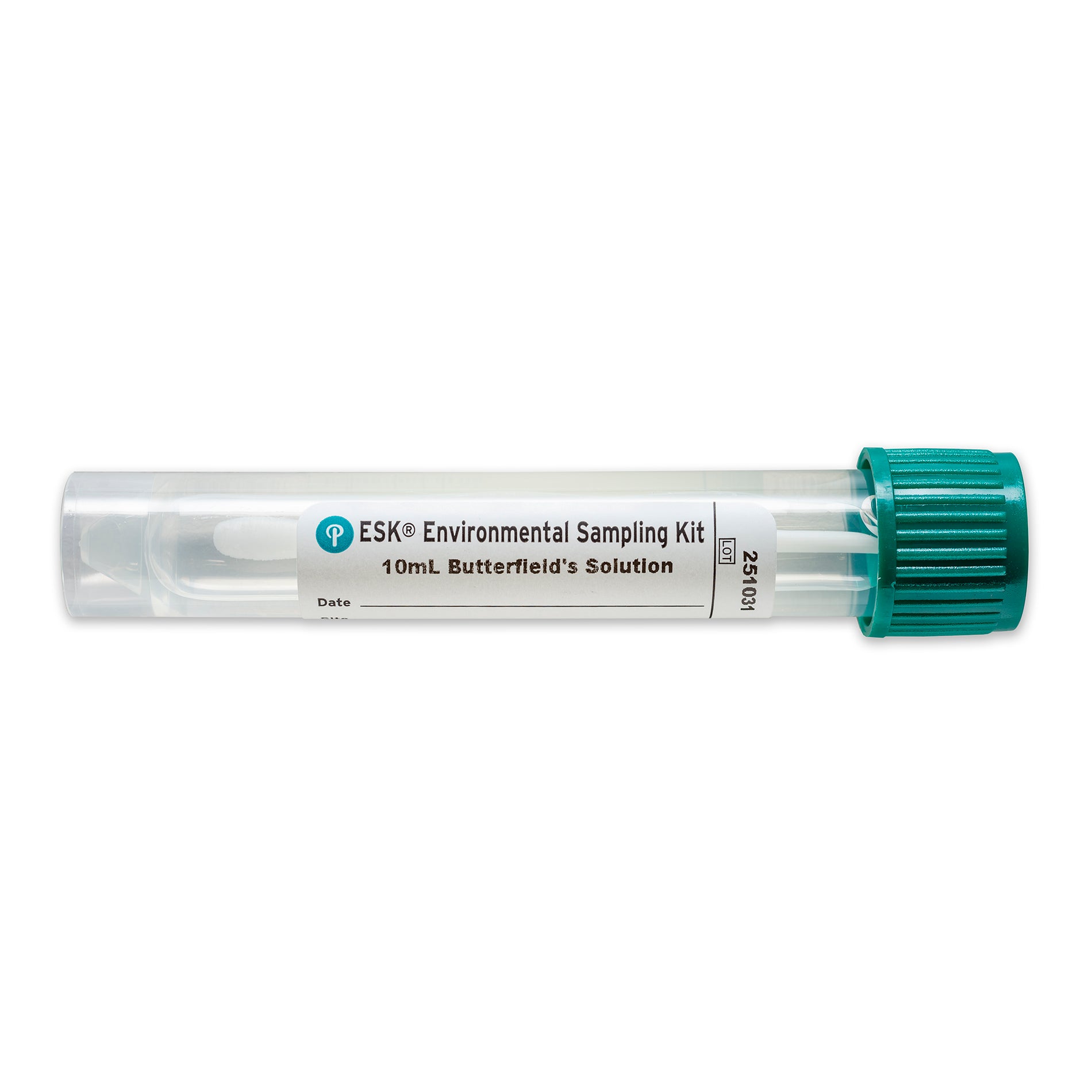 Puritan ESK Sampling Kit - 4" Sterile Polyester Swab & 10ml Butterfield's Solution