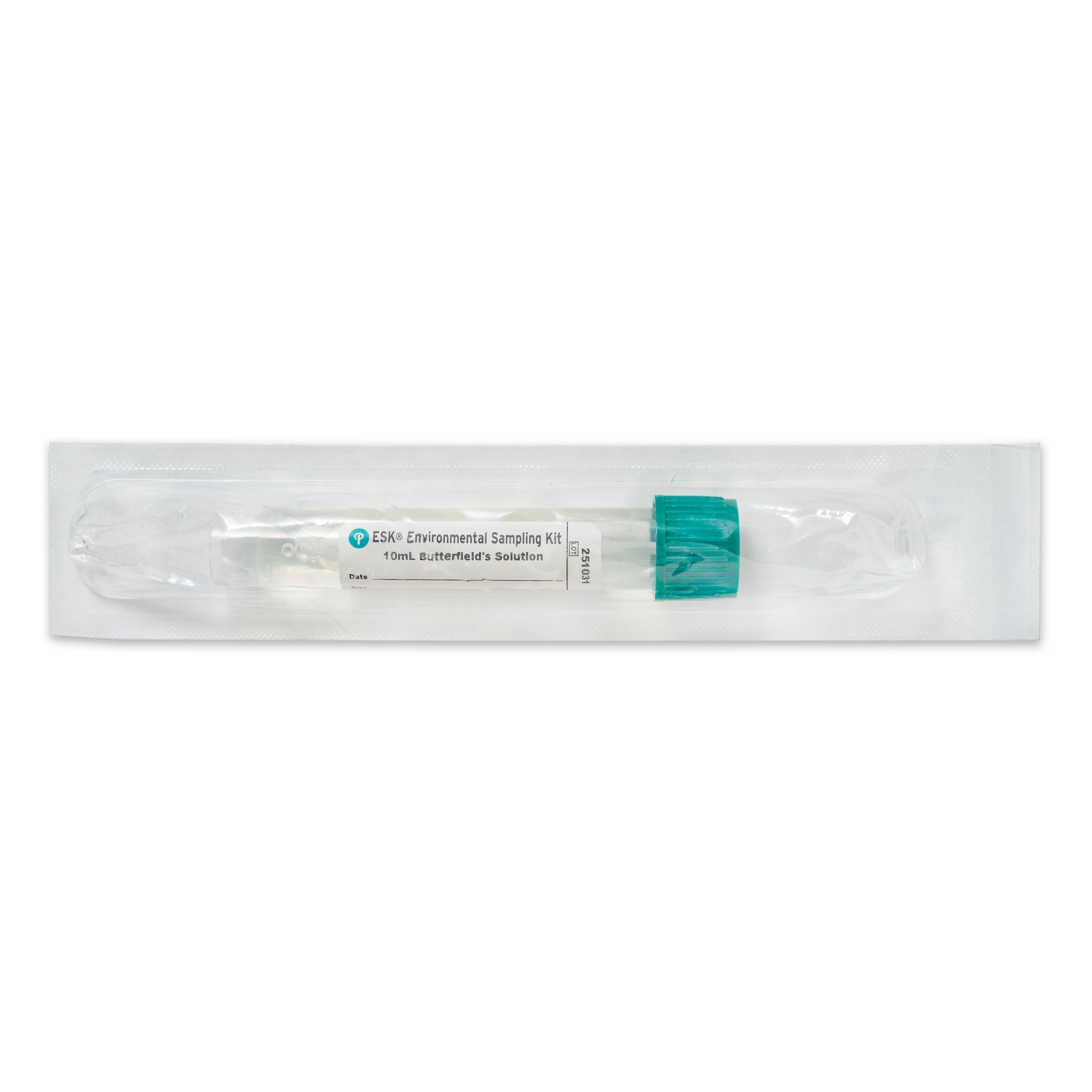 Puritan ESK Sampling Kit - 4" Sterile Polyester Swab & 10ml Butterfield's Solution