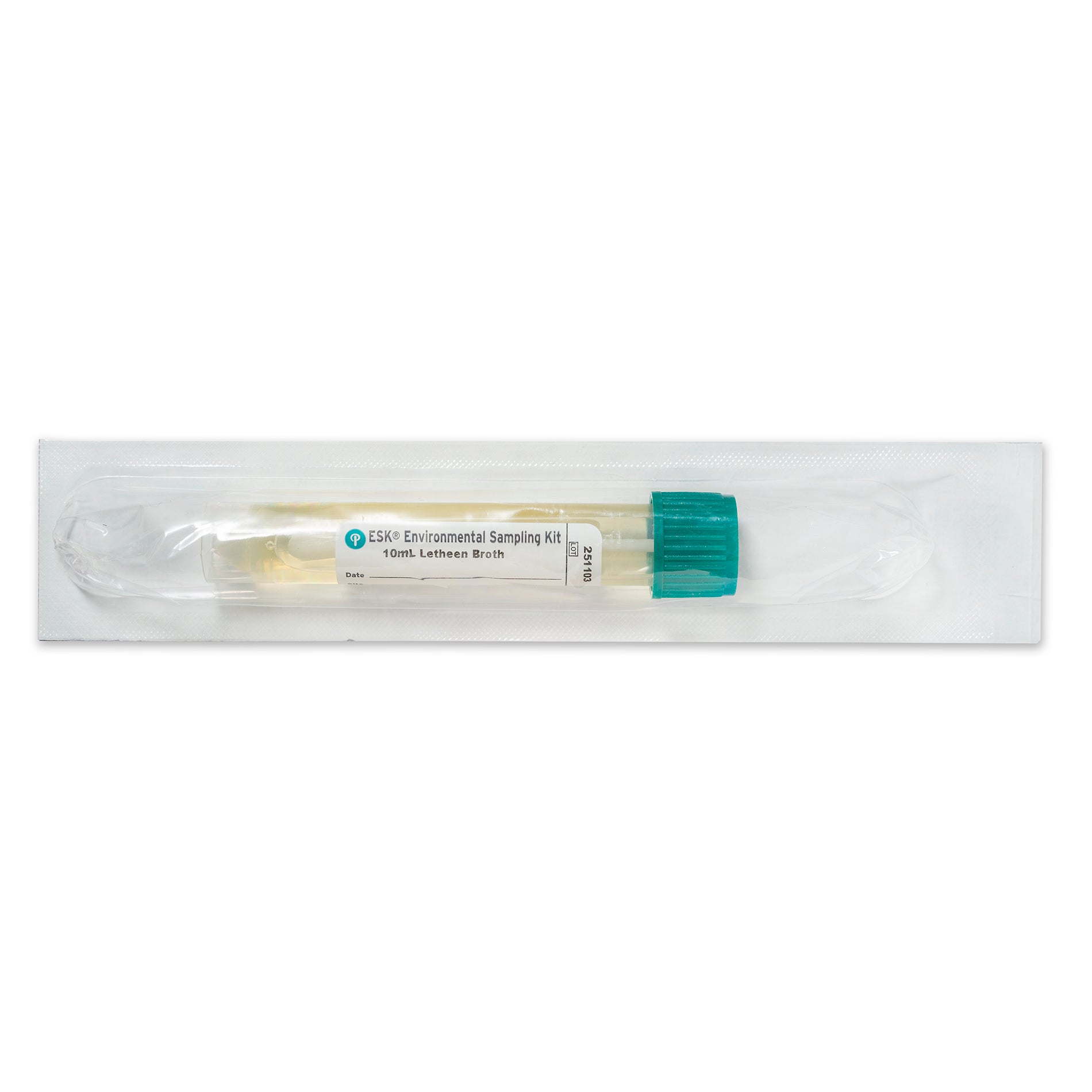 Puritan ESK Sampling Kit - 4" Sterile Polyester Swab & 10ml Letheen Broth