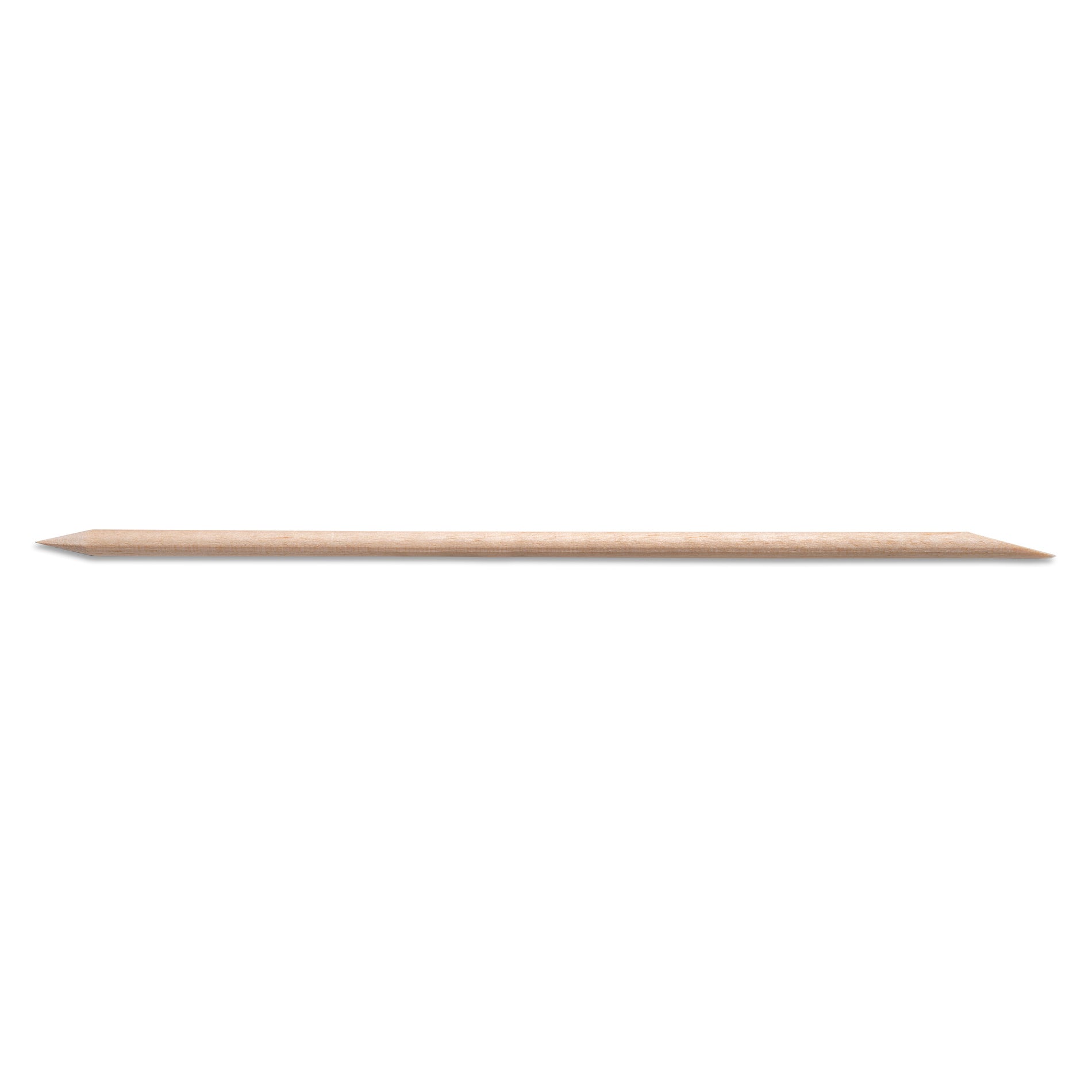 Puritan 6’’ Wooden Cuticle/Orange Stick w/ Single Bevel &