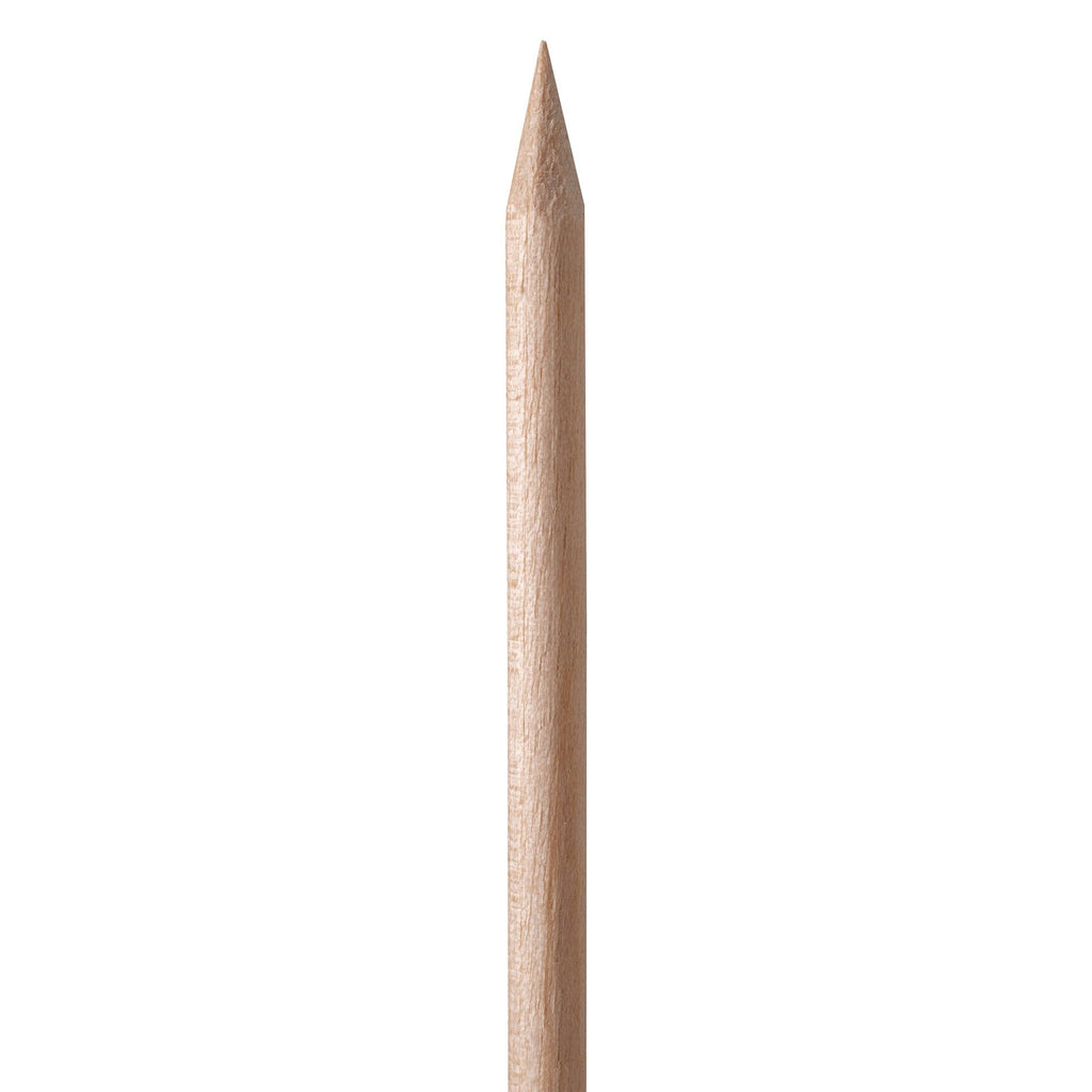 Puritan 6’’ Wooden Cuticle/Orange Stick w/ Single Bevel &