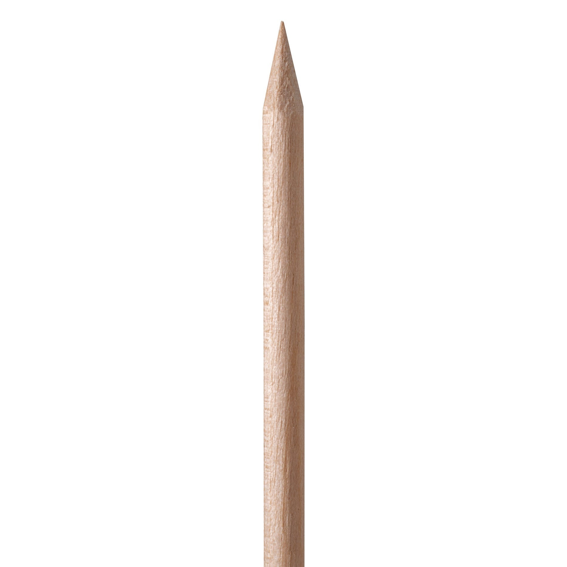 Puritan 6’’ Wooden Cuticle/Orange Stick w/ Single Bevel &