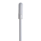 3605 - PurSwab 6’’ Symmetrical Round Knitted Polyester Swab w/Polypropylene Handle
