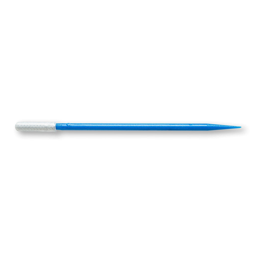 3623 - PurSwab® 3’’ Small Knitted Polyester Swab w/Glass-Filled Blue Polypropylene Handle