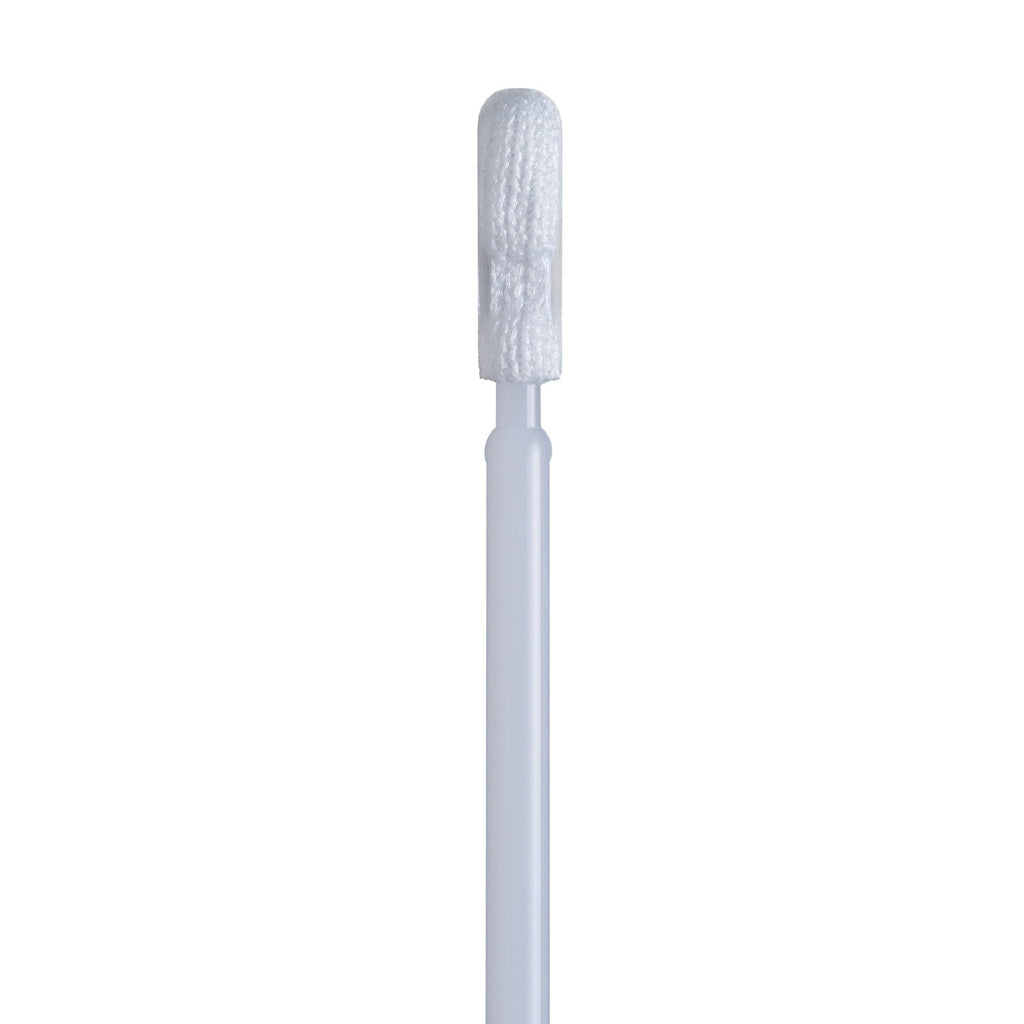 3625 - PurSwab 3’’ Symmetrical Round Standard Knitted Polyester Swab w/Delrin (Acetal) Handle