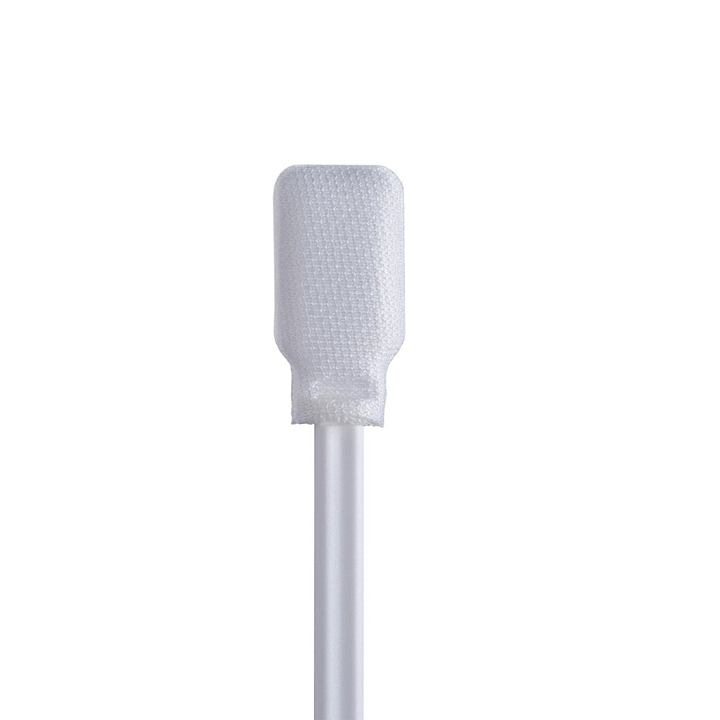 3655 - PurSwab 5’’ Flat Paddle Knitted Polyester Swab w/Polypropylene Handle