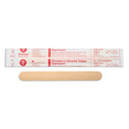 710 STRAWBERRY - Puritan 5.5’’ Strawberry Flavored Junior Wood Tongue Depressor