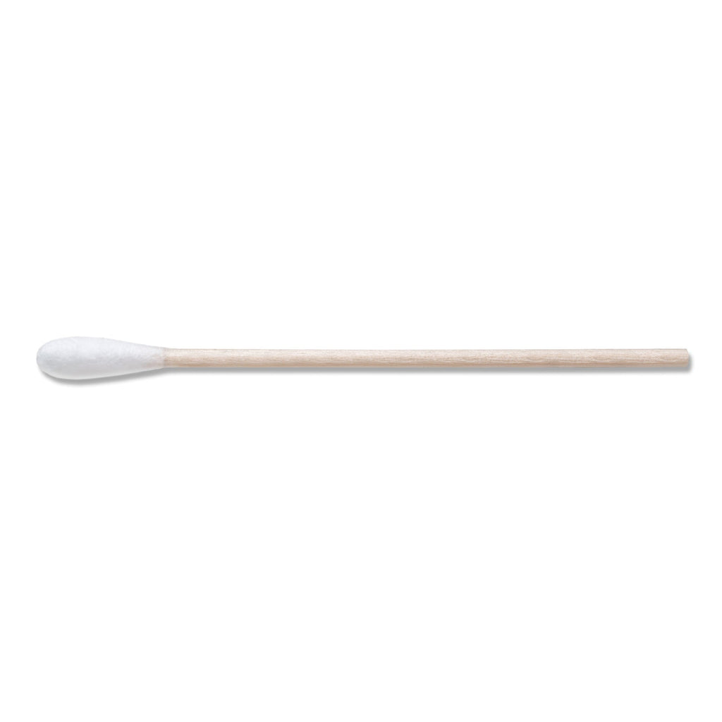 Hospital 3" Standard Cotton Swab w/Wooden Handle