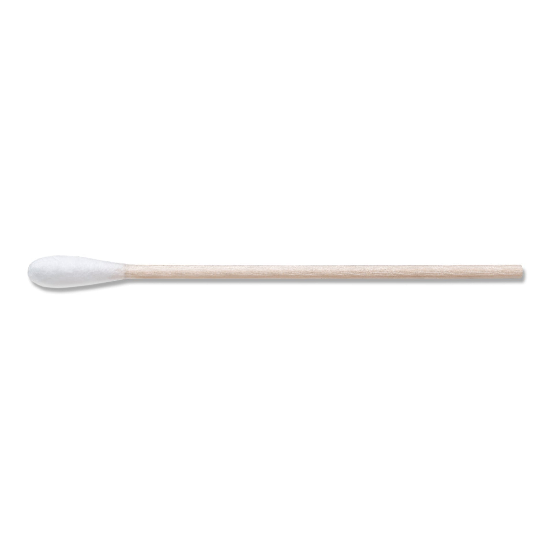 Hospital 3" Standard Cotton Swab w/Wooden Handle