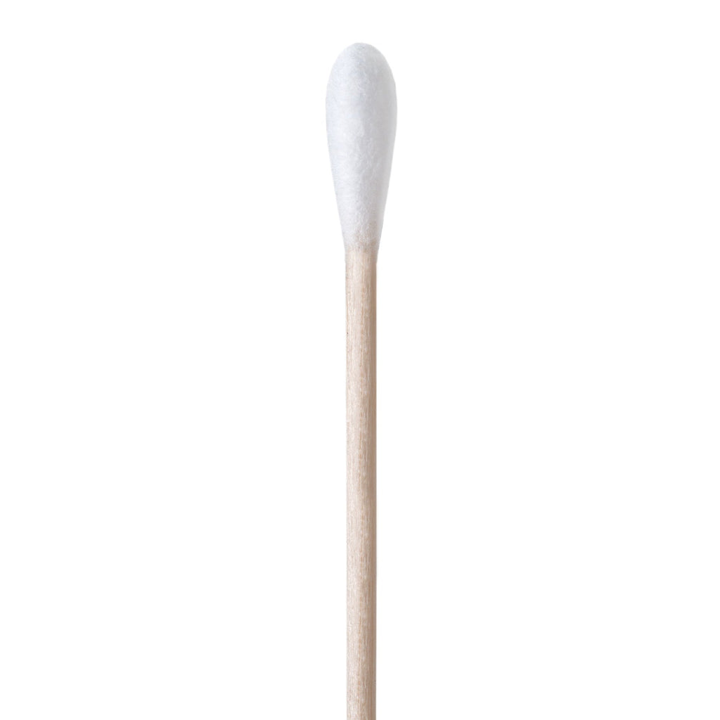Hospital 3" Standard Cotton Swab w/Wooden Handle, Tip