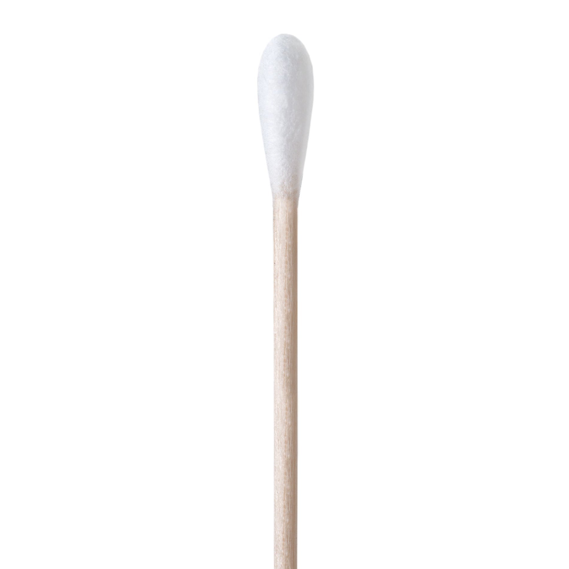Hospital 3" Standard Cotton Swab w/Wooden Handle, Tip