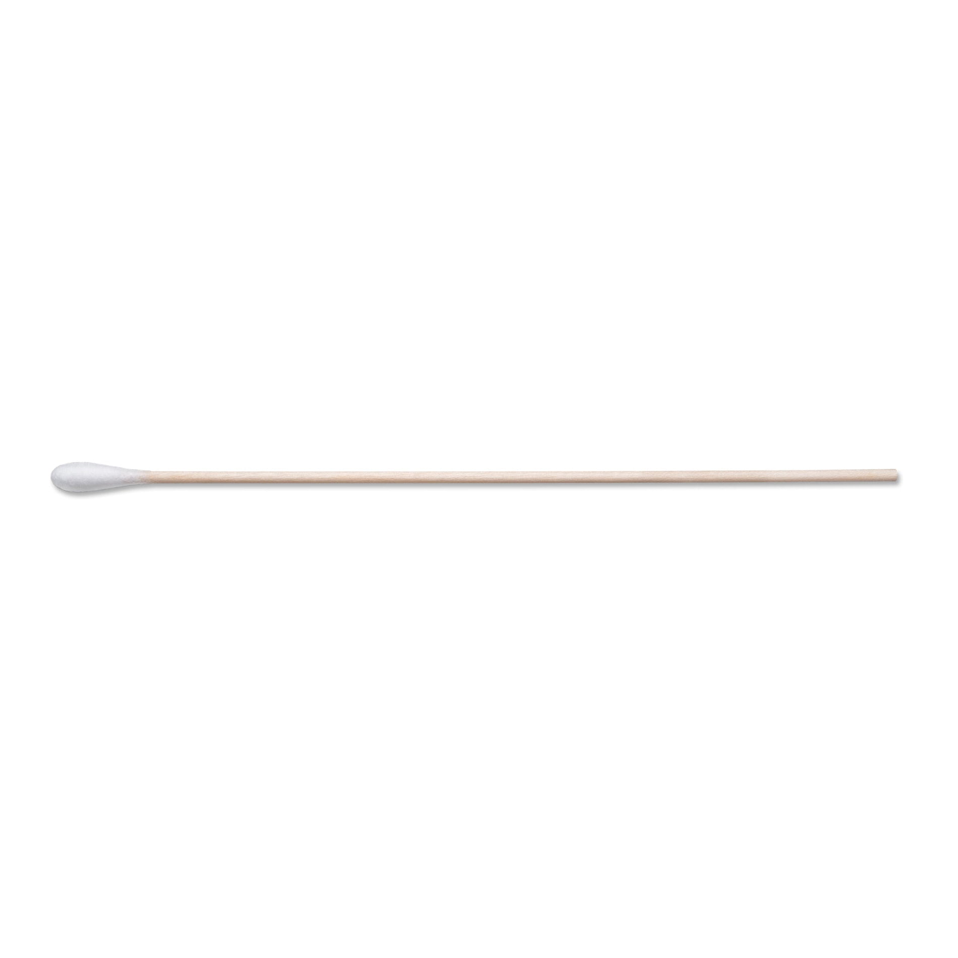 Hospital 6" Sterile Standard Cotton Swab w/Wooden Handle