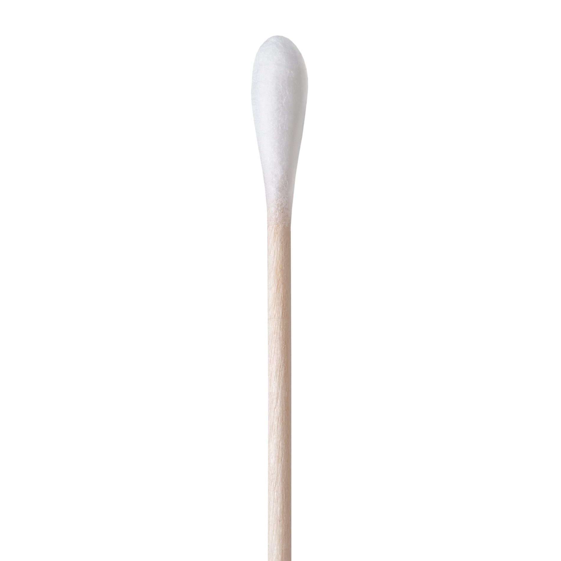 Hospital 6" Standard Cotton Swab w/Wooden Handle, Tip