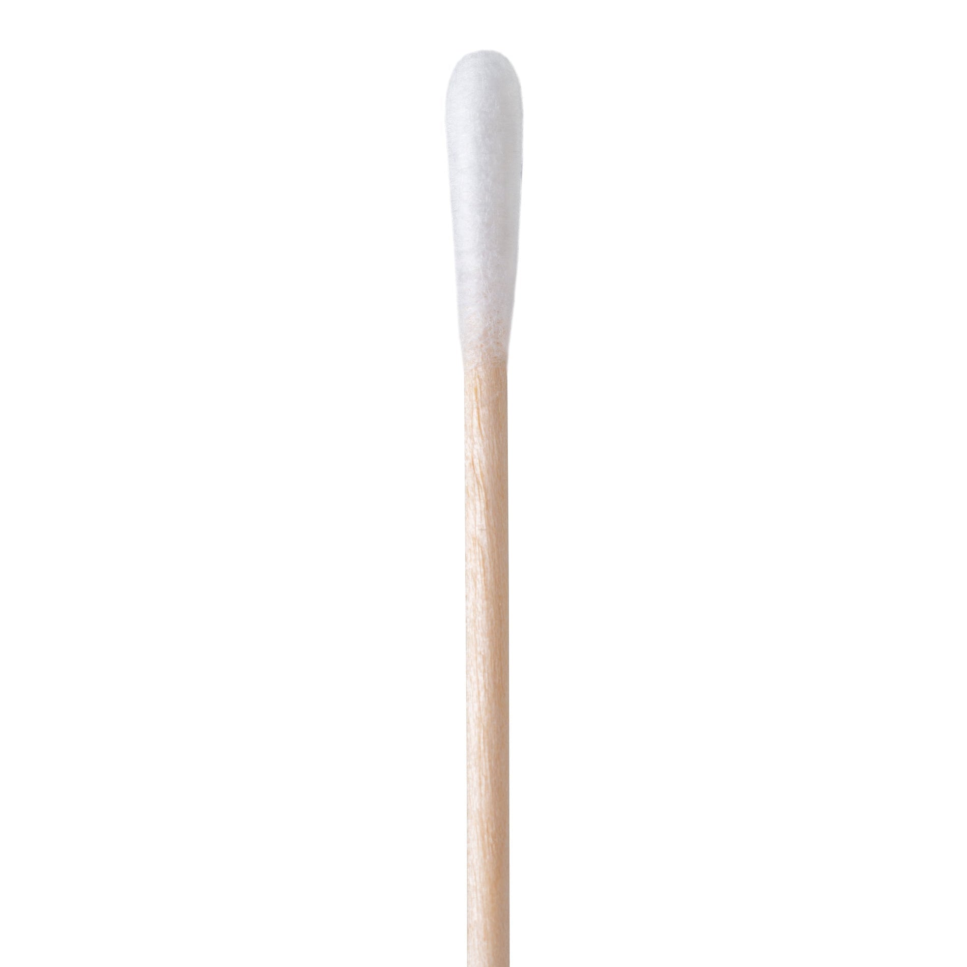838-WCS NO GLUE - Puritan 3’’ Glue-Free Small Cotton Swab w/Wooden Handle