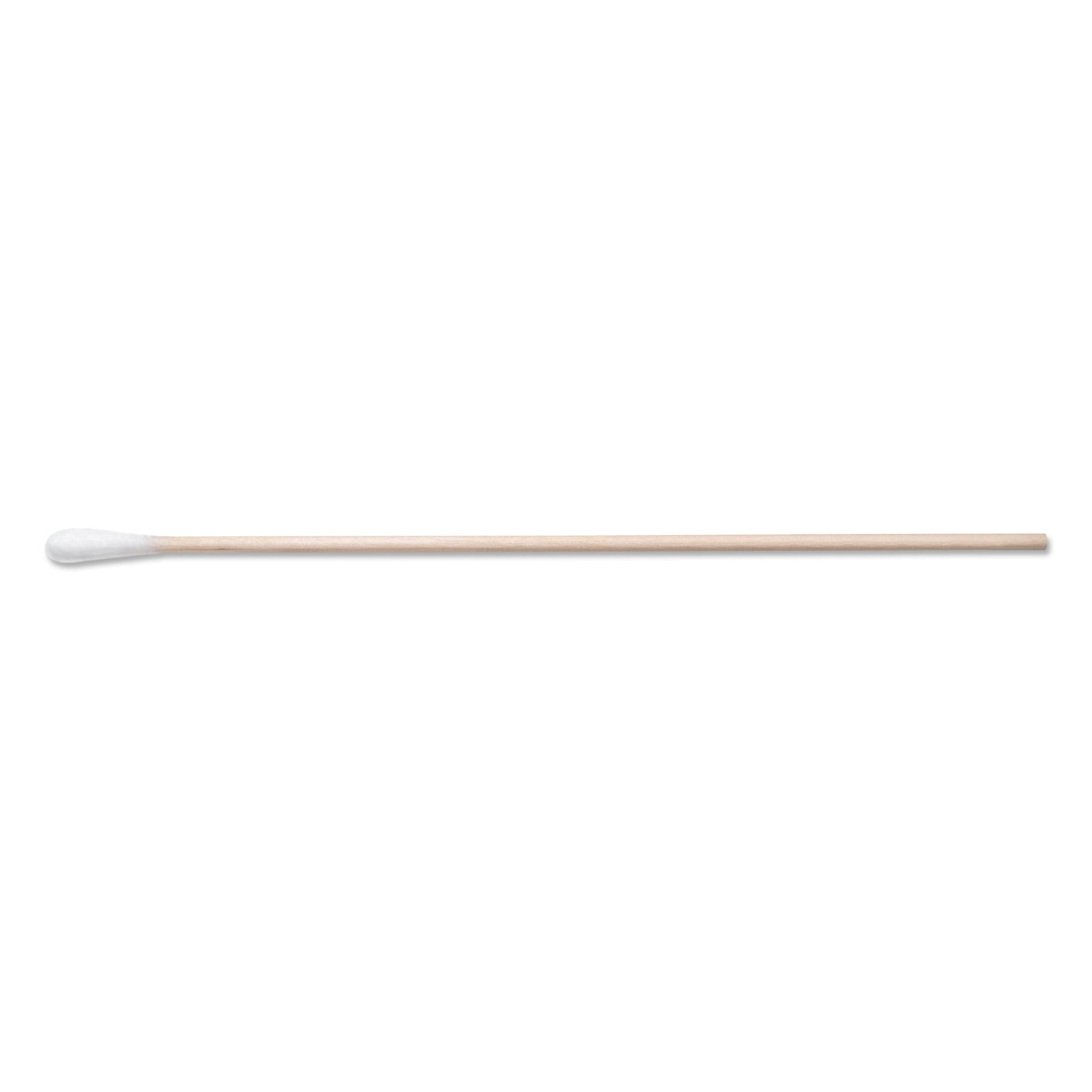 860-WC - Puritan 6’’ Lint Controlled Standard Cotton Swab w/Wooden Handle