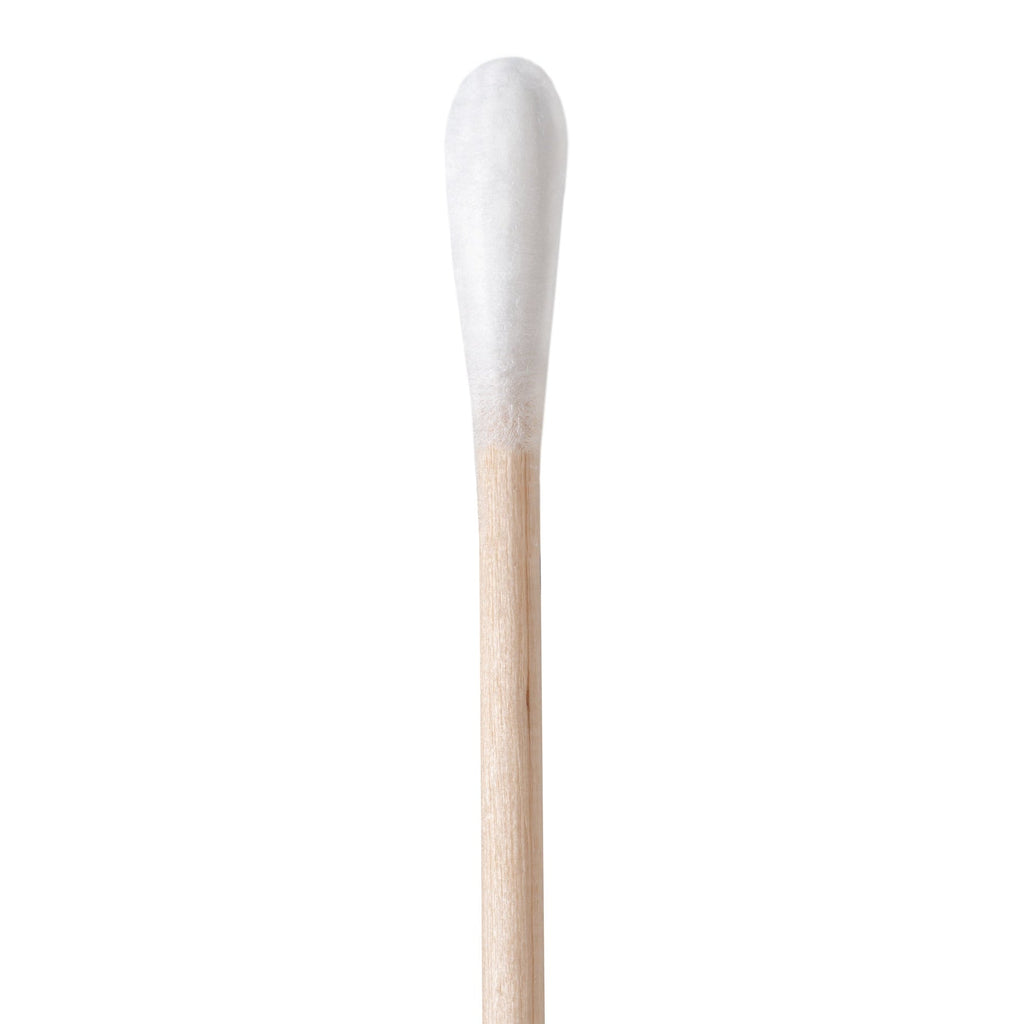 860-WC - Puritan 6’’ Lint Controlled Standard Cotton Swab w/Wooden Handle