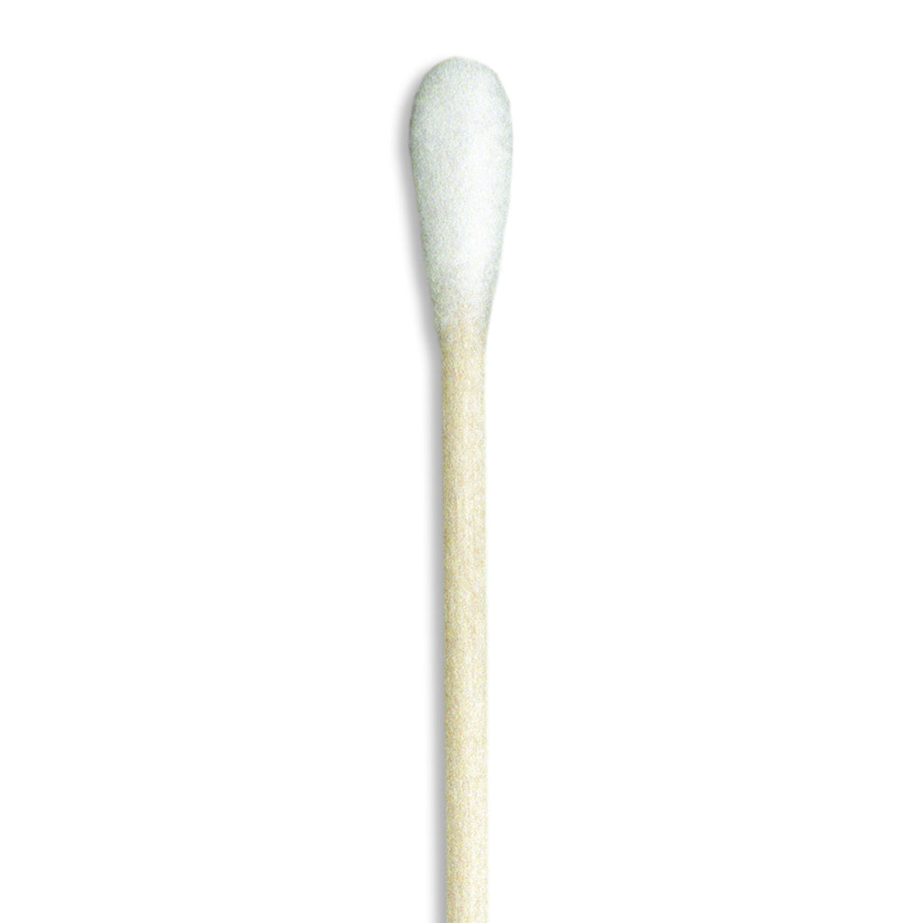 PurSwab 6" Glue-Free Standard Cotton Swab w/Wooden Handle