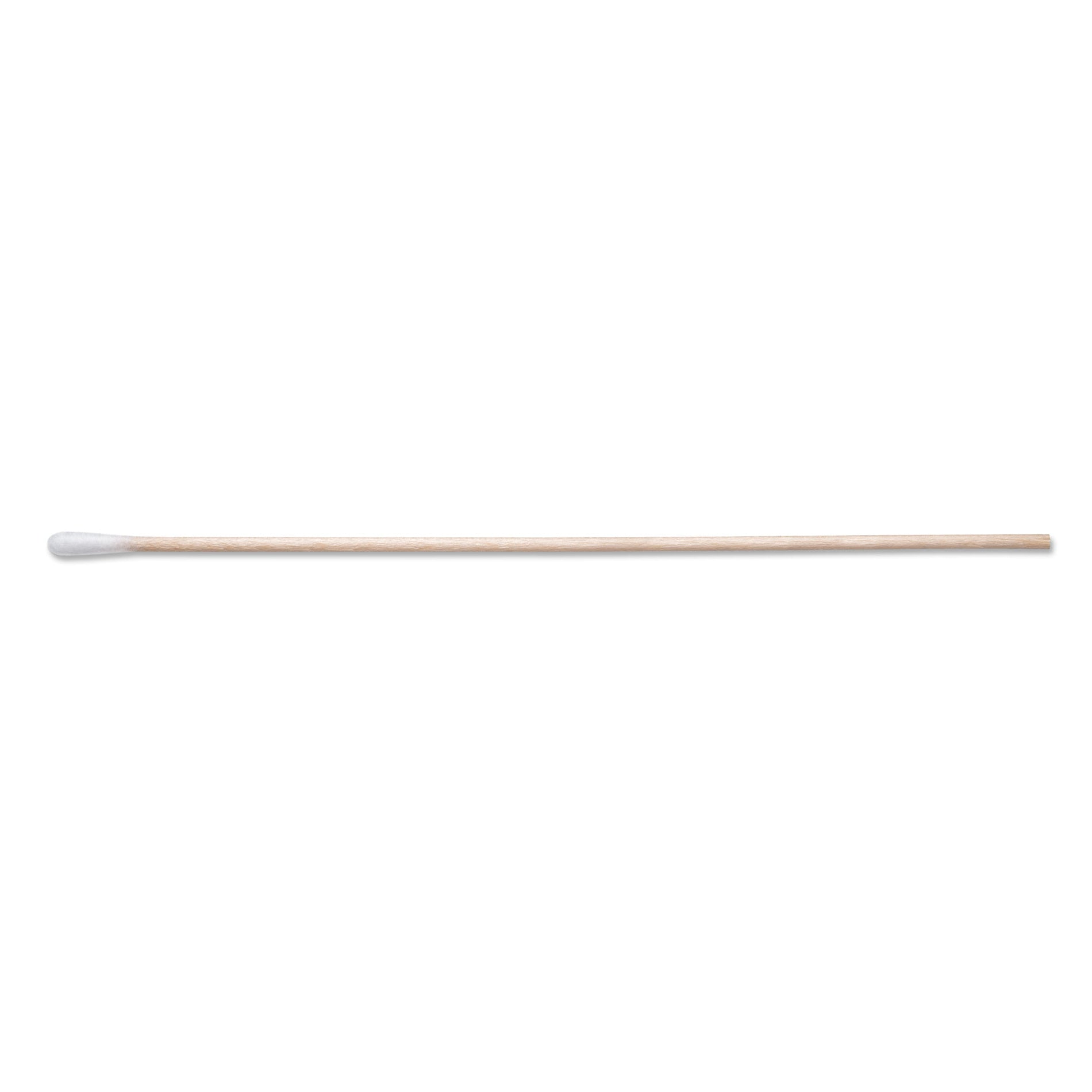 869-WCS - Puritan 6’’ Lint Controlled Micro Tip Cotton Swab w/Wooden Handle
