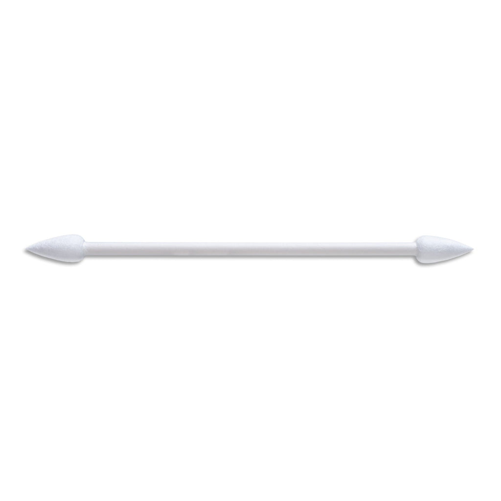 872-PC DBL - PurSwab 3’’ Lint Free Double-Ended Cone Shaped Cotton Swab w/Paper Handle