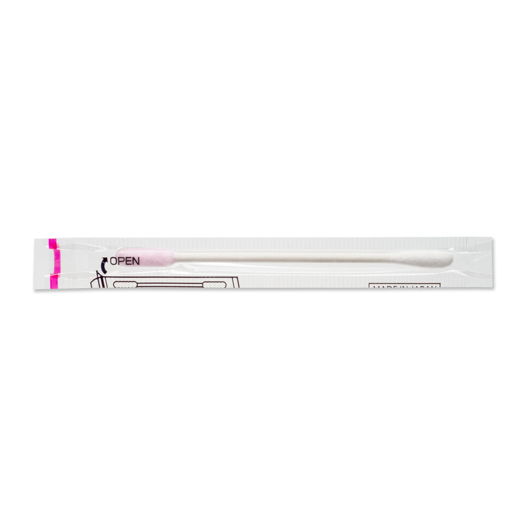 898-PC DBL AD 20/50 - PurSwab 3’’ Double-Ended Small Cotton Swab w/Fine paper Handle and Adhesive